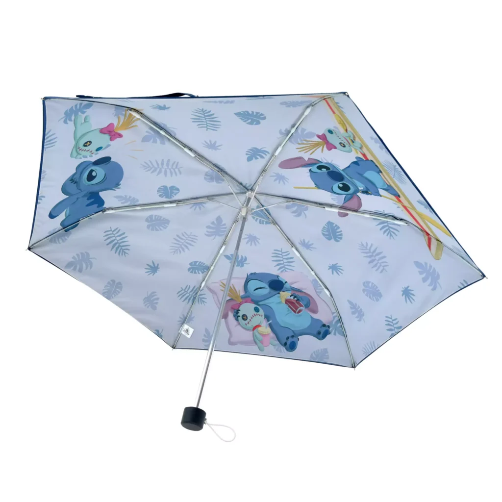 折りたたみ傘 晴雨兼用 ポーチ入り Disney Stitch Day Collection DSJ2506C