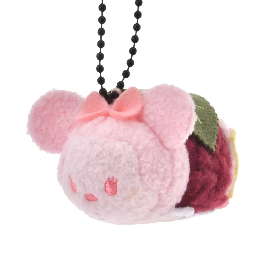 Minnie ツムツム ミニー ぬいぐるみキーホルダー・キーチェーン 和菓子 TSUM TSUM  DSJ2509D
