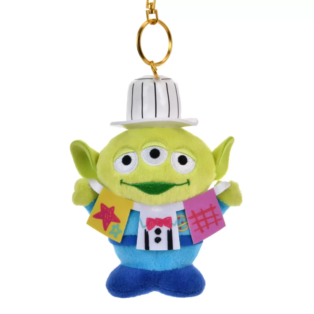 三眼仔 掛件 リトル・グリーン・メン／エイリアン ぬいぐるみキーホルダー・キーチェーン TOYSTORY 30TH  DSJ2510E