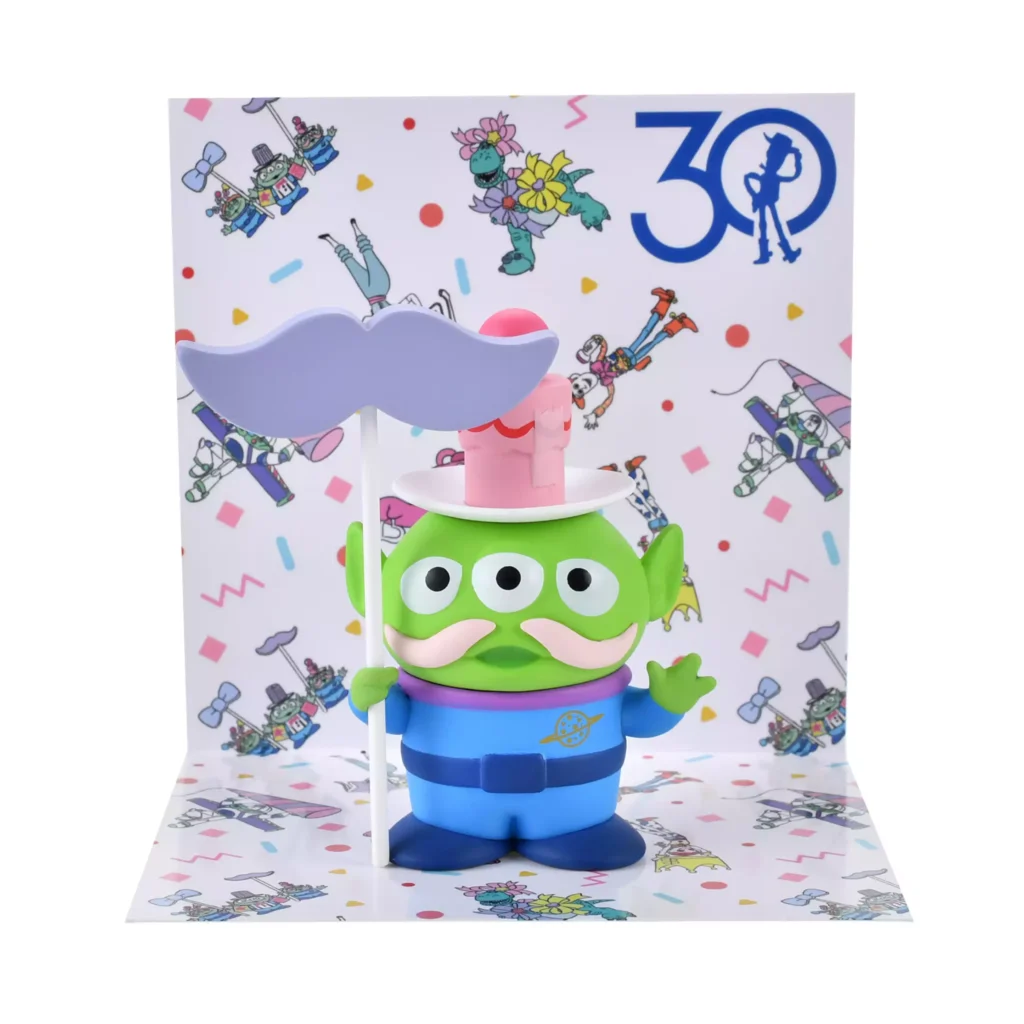 三眼仔 小擺設 C  リトル・グリーン・メン／エイリアン マスコット ヒゲ フォトプロップス TOYSTORY 30TH  DSJ2510E