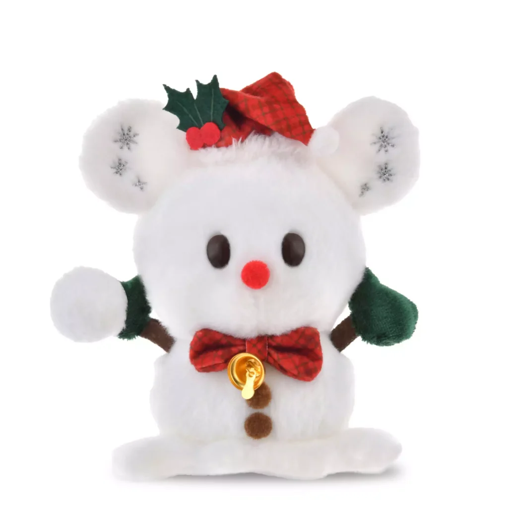 【 URUPOCHA 】米奇雪人  ぬいぐるみ 雪だるま うるぽちゃちゃん クリスマス 2025   DSJ2511C  DSJXMAS2025