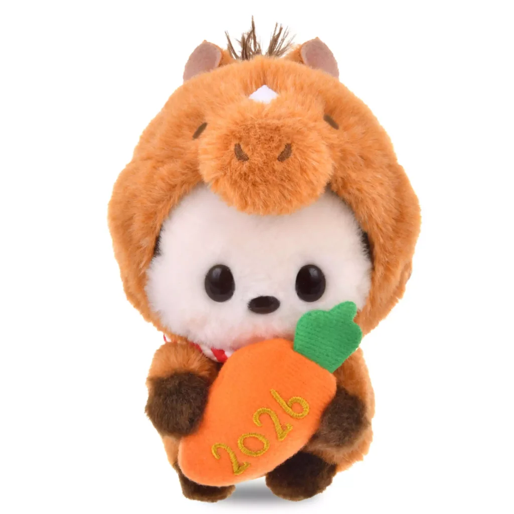 【URUPOCHA】MICKEY ミッキー ぬいぐるみ うるぽちゃちゃん NEW YEAR 2026  DSJ2512E DSJETO2026