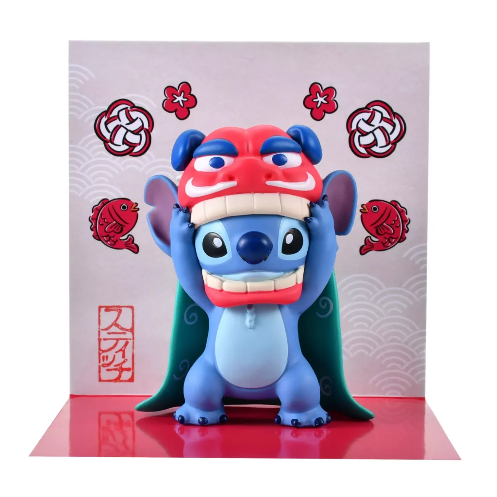 史迪仔 スティッチ マスコット 獅子舞 NEW YEAR STITCH 2026 DSJ2512F DSJETO2026