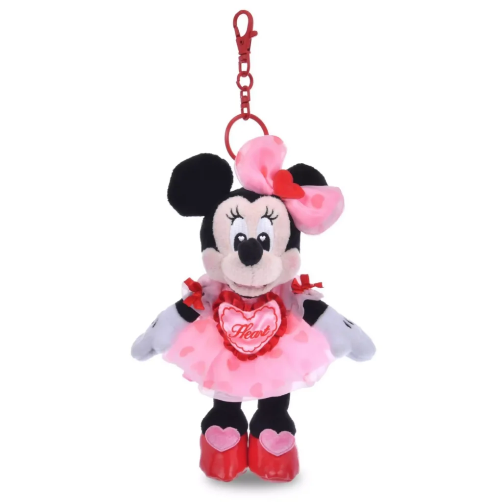 Minnie 公仔掛件 ミニー ぬいぐるみキーホルダー・キーチェーン  Full of love  DSJ2601G