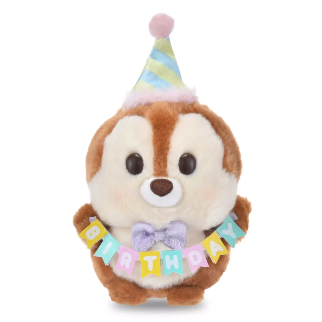 【URUPOCHA】CHIP チップ ぬいぐるみ うるぽちゃちゃん Chip ‘n’ Dale Birthday DSJ2603B