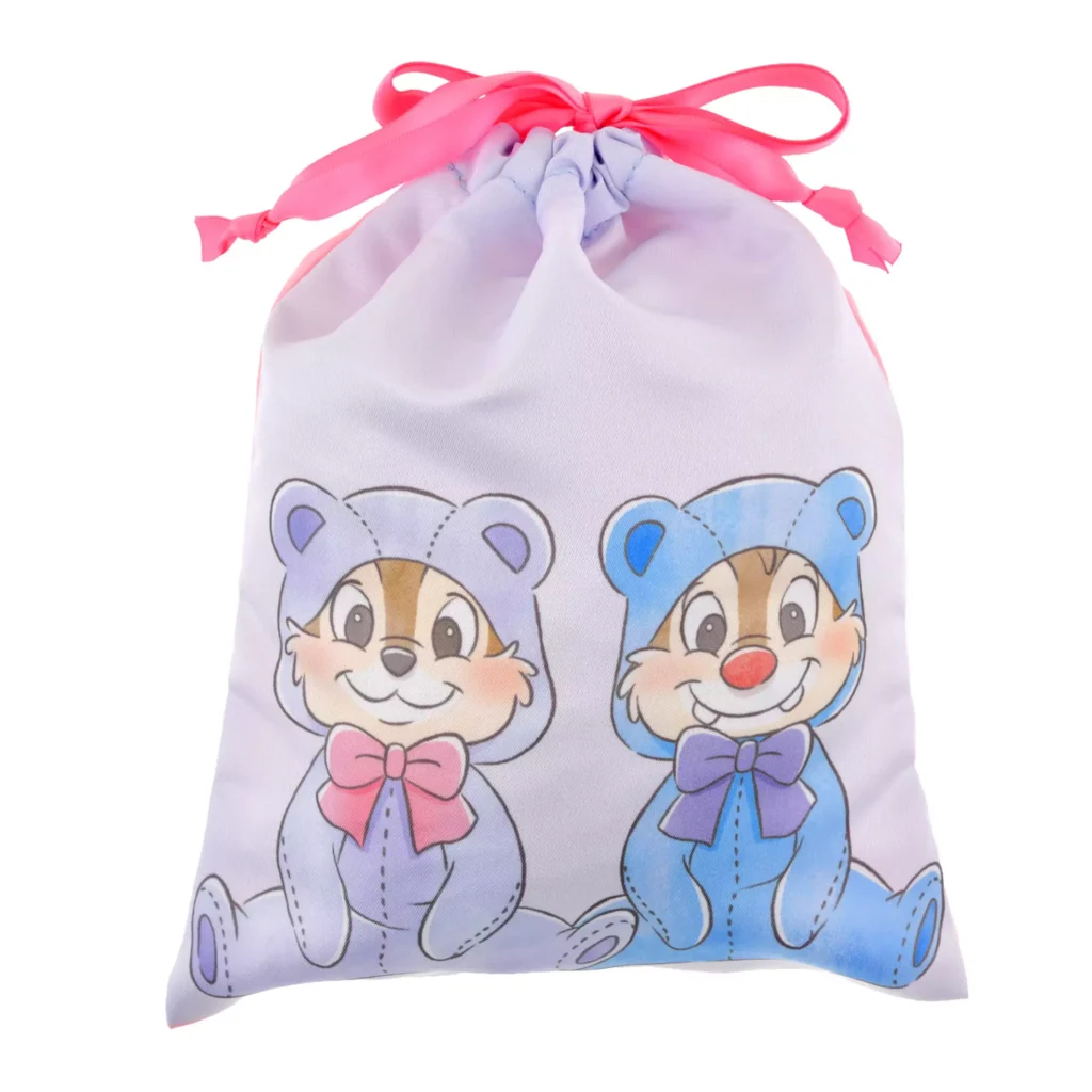 Chipndale 索袋 チップ＆デール、クラリス 巾着 Chip ‘n’ Dale COLLECTION DSJ2603B