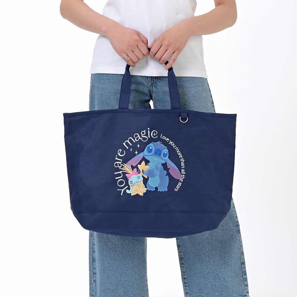 史迪仔 STITCH スティッチ&スクランプ トートバッグ Disney Stitch Day Collection 環保袋 DSJ2606A