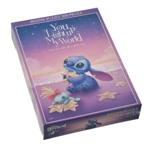 史迪仔 STITCH スティッチ＆スクランプ ジグソーパズル 500ピース Disney Stitch Day Collection DSJ2606A