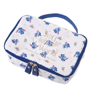 史迪仔 STITCH スティッチ＆スクランプ ポーチ スクエア Disney Stitch Day Collection 化妝袋 DSJ2606A