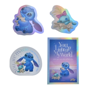 史迪仔 STITCH スティッチ＆スクランプ シール・ステッカー Sticker Collection Disney Stitch Day Collection 貼紙 DSJ2606A