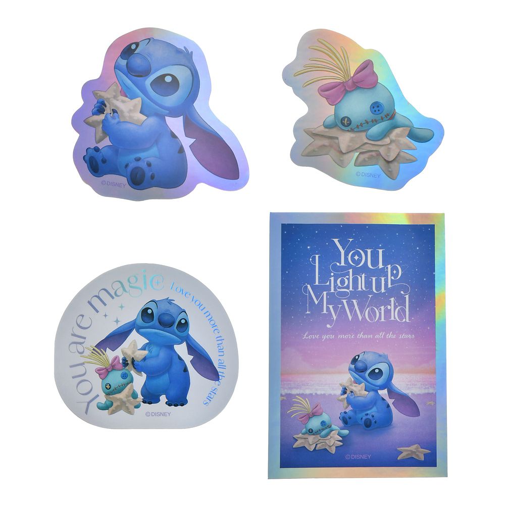 disney-4550586296541-2.jpg 史迪仔 STITCH スティッチ&スクランプ シール・ステッカー Sticker Collection Disney Stitch Day Collection 貼紙 DSJ2606A