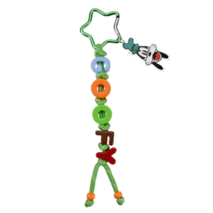 Goofy 掛件 グーフィー キーホルダー・キーチェーン ネーム ビーズ Key chain Fes DSJ2606C