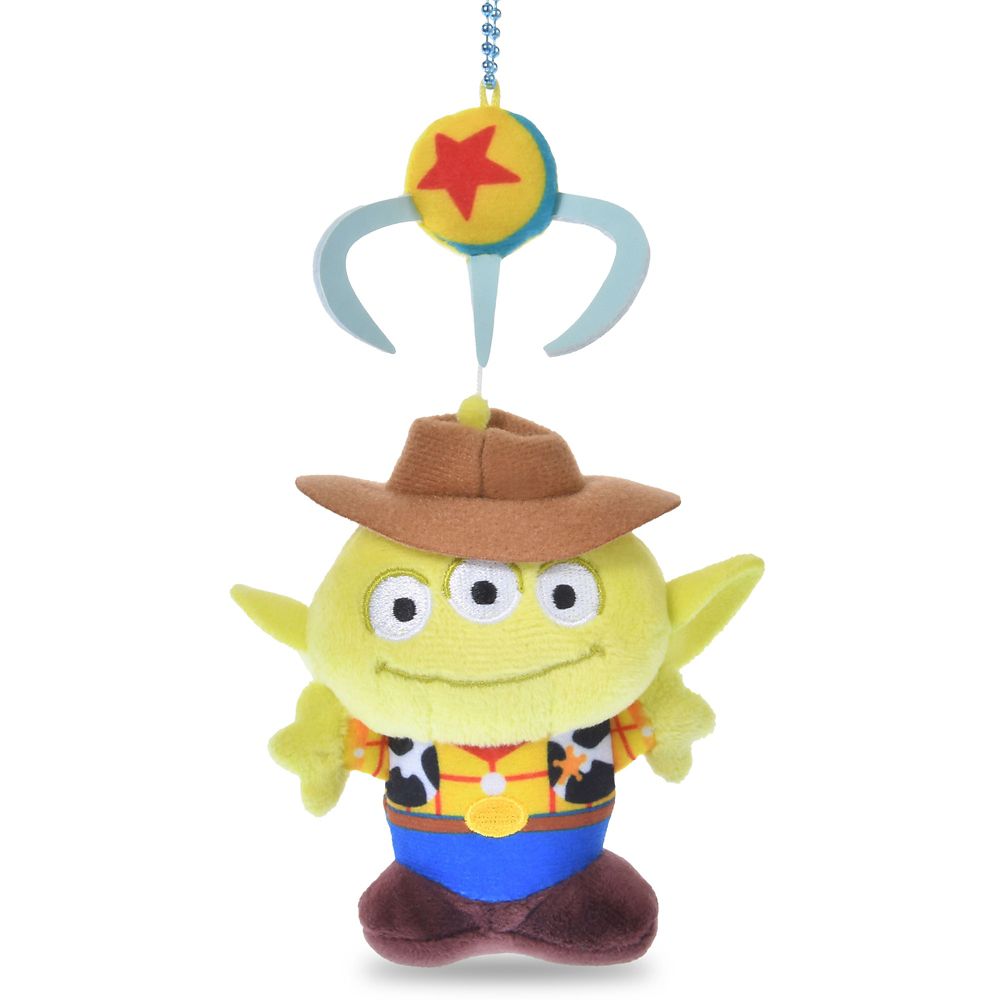 disney-4550586294943-2.jpg 掛件 リトル・グリーン・メン/エイリアン ぬいぐるみキーホルダー・キーチェーン ムーブ ウッディコスチュームエイリアン CRANEGAME ALIEN DSJ2606L