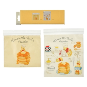 プーさん＆ピグレット ジッパーバッグ POOH HUNNY DAY 2026 DSJ2607G DSJ2607P