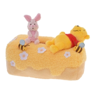 紙巾盒套 プーさん＆ピグレット ティッシュボックスカバー Nap DSJ2607A
