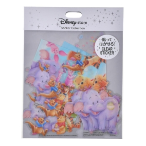 貼紙 プー＆フレンズ シール・ステッカー クリア 貼ってはがせる Sticker Collection Roo ＆ Lumpy - From the Winnie-the-Pooh DSJ2607H