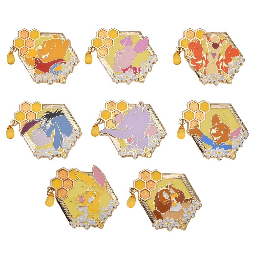 disney-4550586336797-2.jpg プー&フレンズ シークレットピンバッジ ハニカムダイカット DSJ2607G DSJ2607P