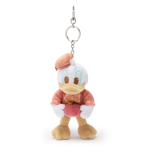 公仔 Donald Duck ''Fall Vibes'' Plush Keychain Bag Charm – 4 1/2'' – Exclusive DSUS2608A