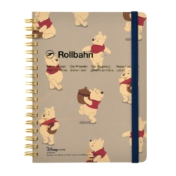 【デルフォニックス】プー＆フレンズ Rollbahn Diary L 手帳・スケジュール帳 CALENDAR ＆ ORGANIZER 2027 DSJ2608A