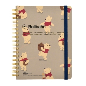 【デルフォニックス】プー＆フレンズ Rollbahn Diary L 手帳・スケジュール帳 CALENDAR ＆ ORGANIZER 2027 DSJ2608A