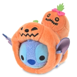 公仔 ツムツム ぬいぐるみ スティッチ ミニ(S) ハロウィーンカボチャ TSUM TSUM DSJ2608E