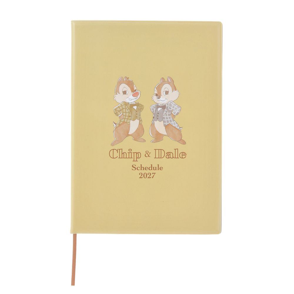 チップ&デール 手帳・スケジュール帳 B6 CALENDAR & ORGANIZER 2027 DSJ2608A