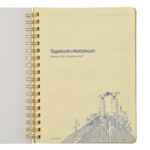 【デルフォニックス】ティム・バートン ナイトメアー・ビフォア・クリスマス Rollbahn Diary L 手帳・スケジュール帳 CALENDAR ＆ ORGANIZER 2027 DSJ2608A