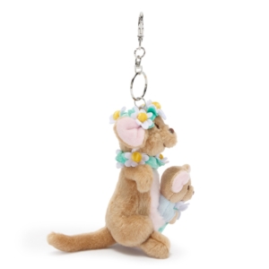 公仔 Kanga and Roo Plush Bag Charm Keychain – Winnie the Pooh – Disney Store Europe DSUS2608B