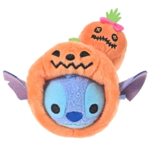 公仔 ツムツム ぬいぐるみ スティッチ ミニ(S) ハロウィーンカボチャ TSUM TSUM DSJ2608E