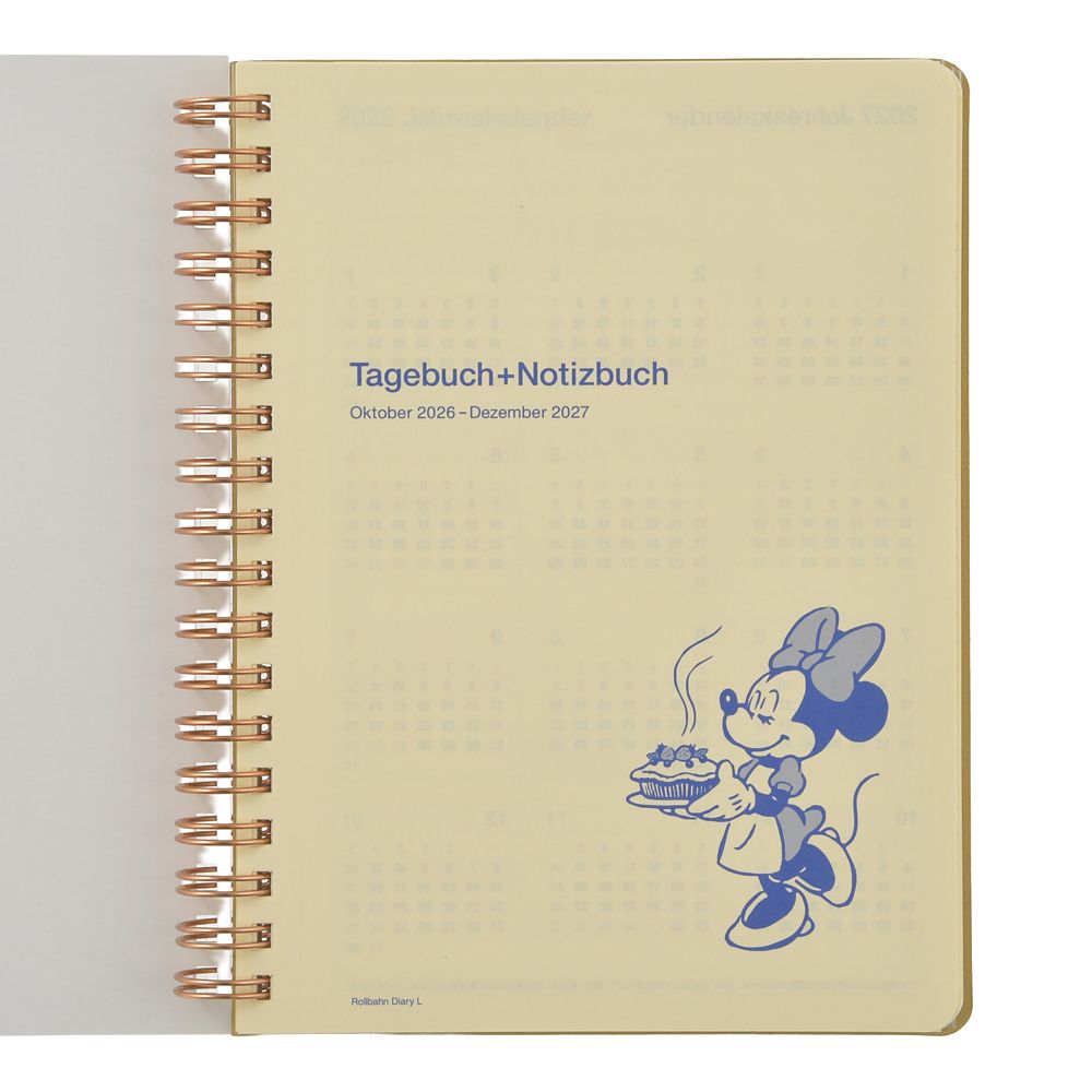 disney-4550586328556-3.jpg 【デルフォニックス】ミニー&フレンズ Rollbahn Diary L 手帳・スケジュール帳 CALENDAR & ORGANIZER 2027 DSJ2608A