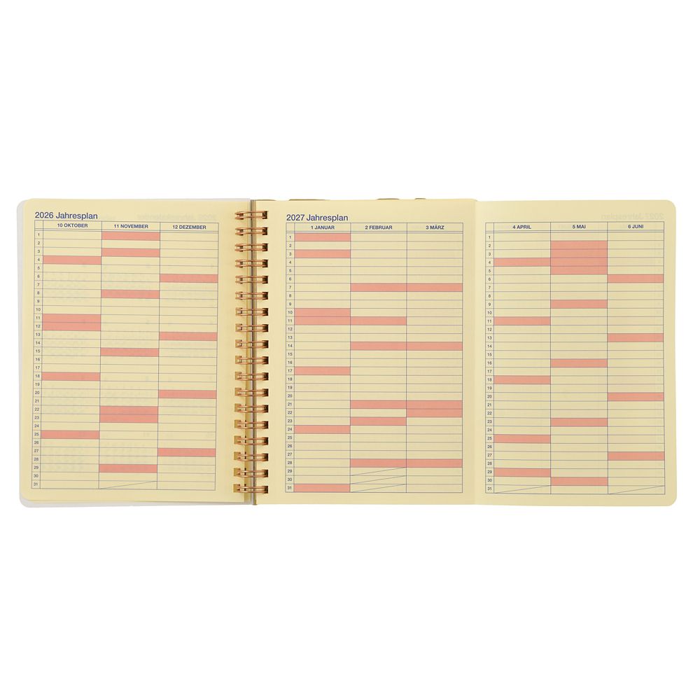 disney-4550586328556-5.jpg 【デルフォニックス】ミニー&フレンズ Rollbahn Diary L 手帳・スケジュール帳 CALENDAR & ORGANIZER 2027 DSJ2608A