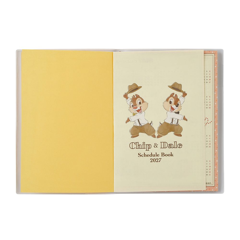 disney-4550586357945-5.jpg チップ&デール 手帳・スケジュール帳 B6 CALENDAR & ORGANIZER 2027 DSJ2608A