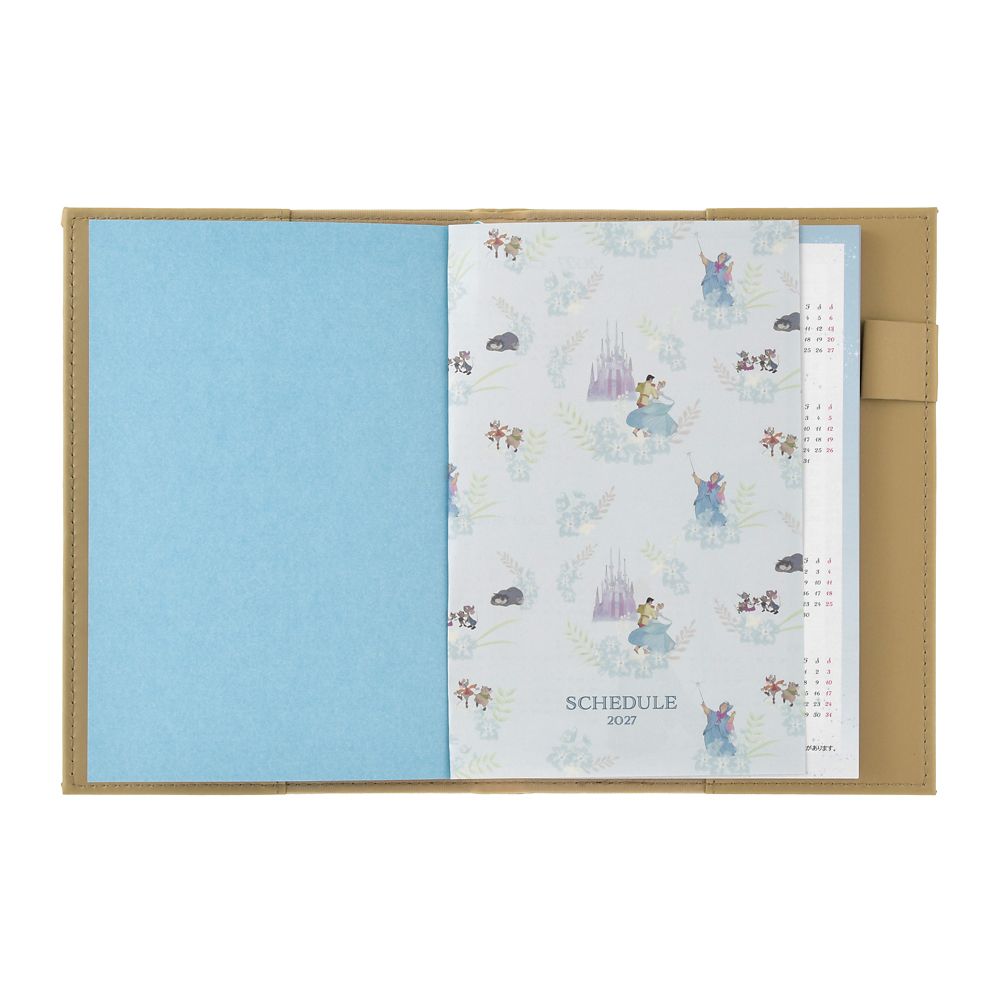 disney-4550586355705-5.jpg シンデレラ 手帳・スケジュール帳 B6 型押し ストーリーブック CALENDAR & ORGANIZER 2027 DSJ2608A