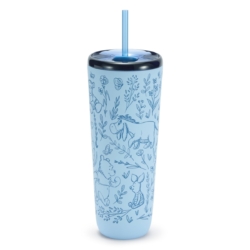 STARBUCKS ! 小熊維尼 Winnie the Pooh and Pals 24 oz. Stainless Steel Travel Tumbler with Straw DSUS2609