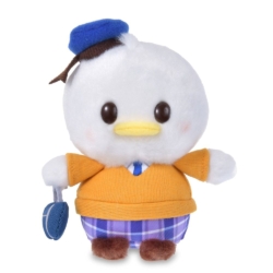 ［ URUPOCHA ］DONALD 毛絨公仔 ドナルド ぬいぐるみ うるぽちゃちゃん 秋冬 学生風 DSJ2610D