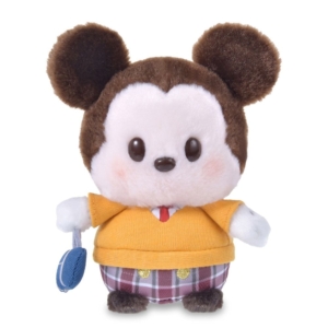 ［ URUPOCHA ］MICKEY 毛絨公仔 ミッキー ぬいぐるみ うるぽちゃちゃん 秋冬 学生風 DSJ2610D