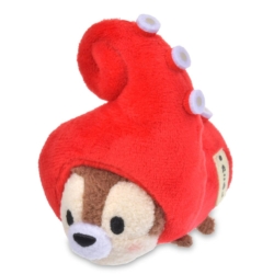 毛絨公仔 ツムツム ぬいぐるみ チップ ミニ(S) おでん TSUM TSUM DSJ2610E
