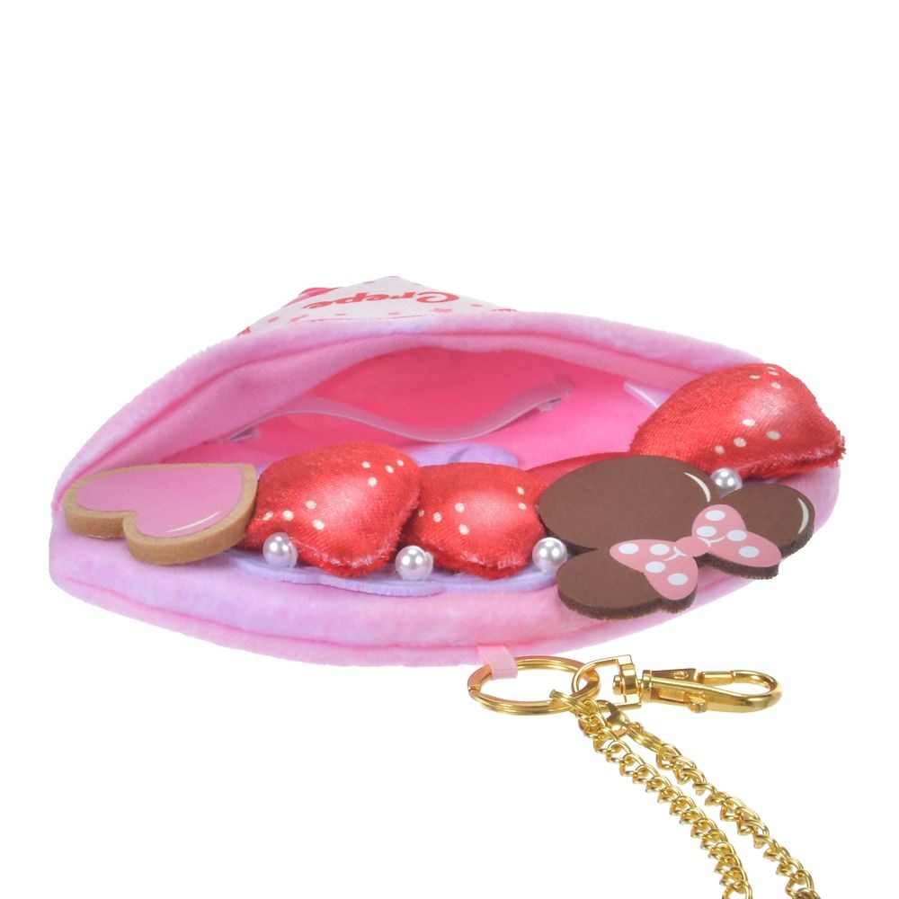 disney-4550586460577-3.jpg MINNIE 公仔匙扣套 ミニー キーホルダー・キーチェーン いちご Crepe Pocket DSJ2610B